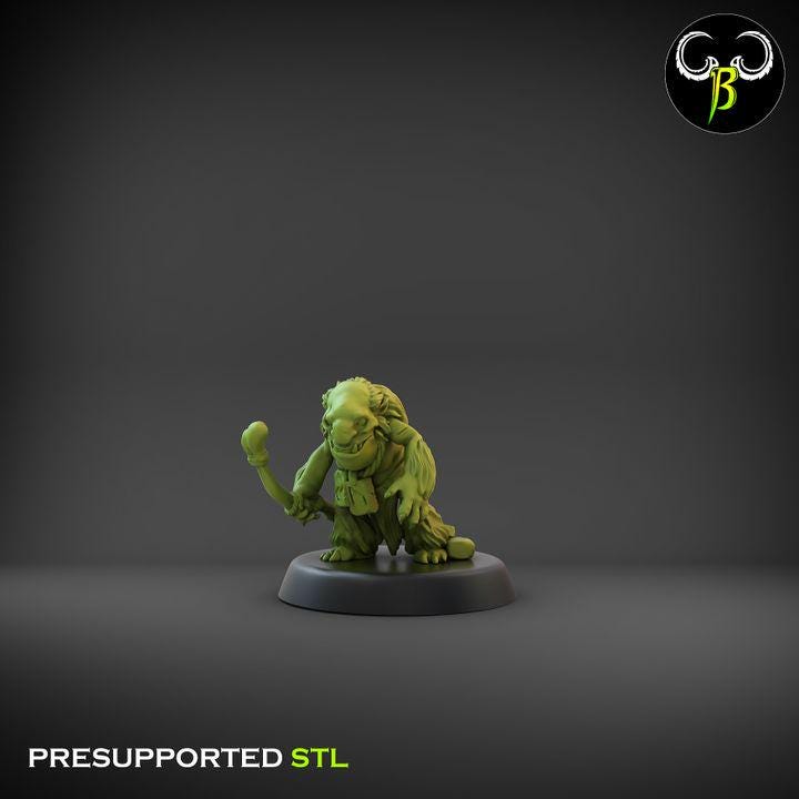 Rune Trogg, Bows Set 1 (4 Variants Available) - Clay Beast Creations