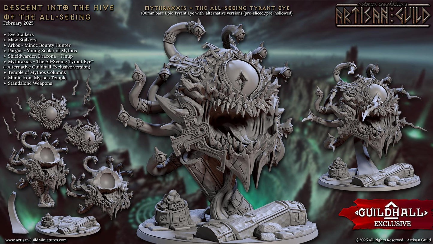 Jewelled Mythraxxis, the All-Seeing Tyrant Eye (2 Variants Available) - Artisan Guild