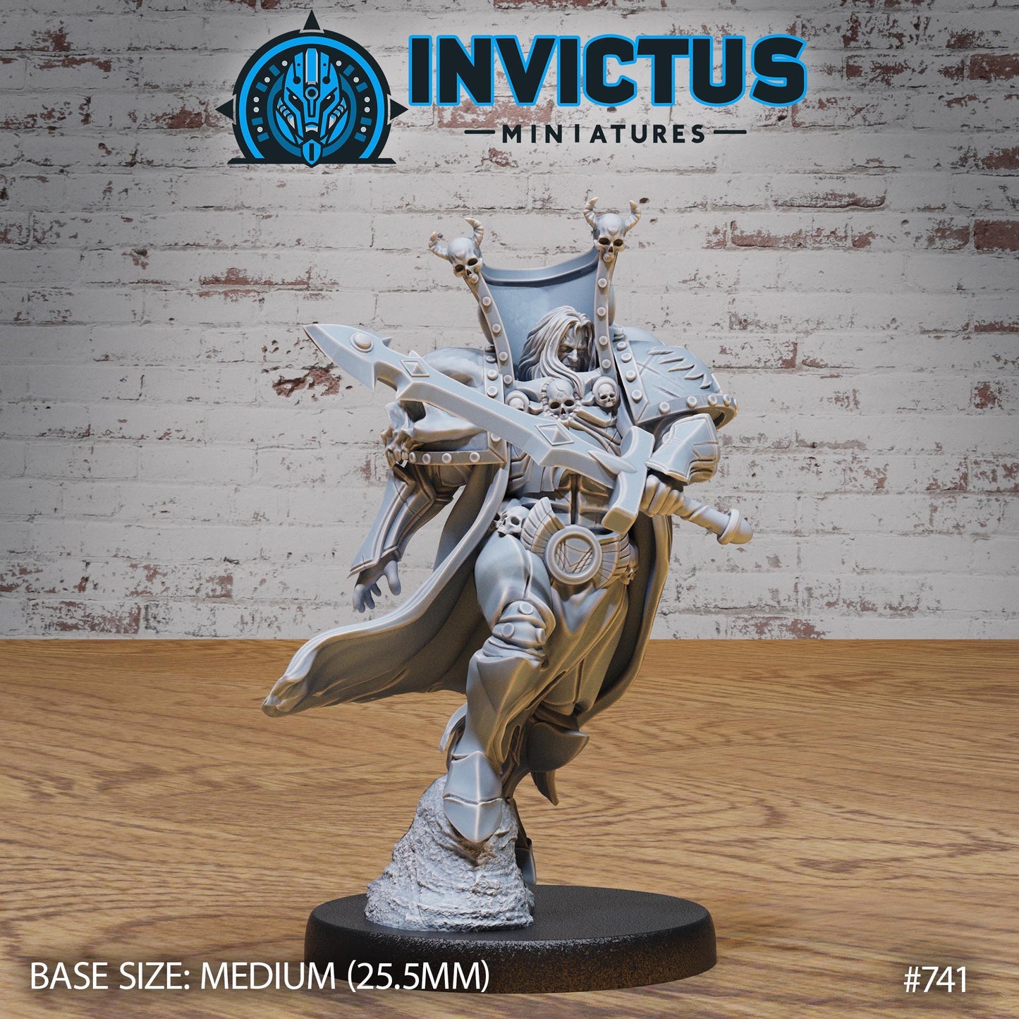 Dark Army General (3 Variants Available) - Invictus Miniatures