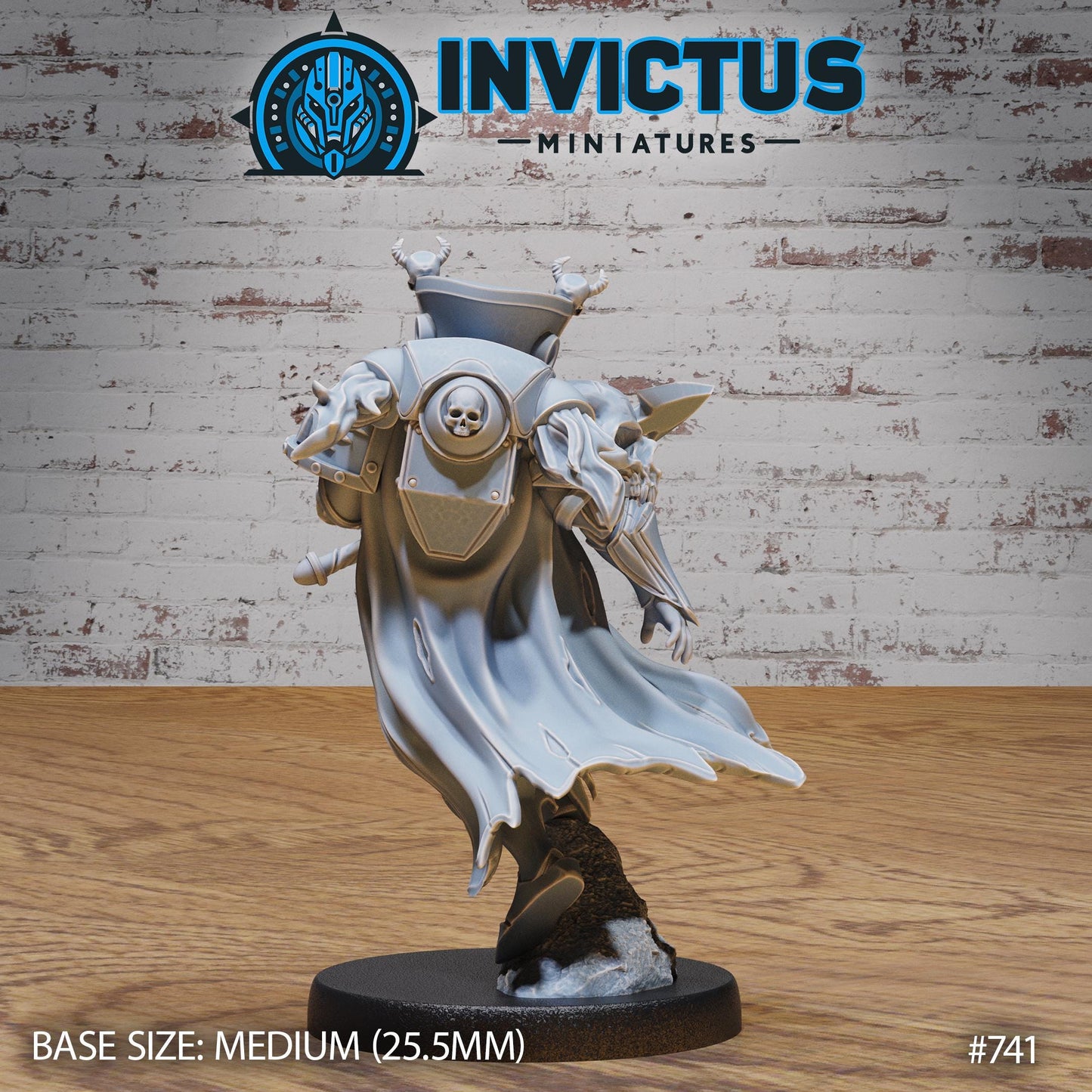 Dark Army General (3 Variants Available) - Invictus Miniatures