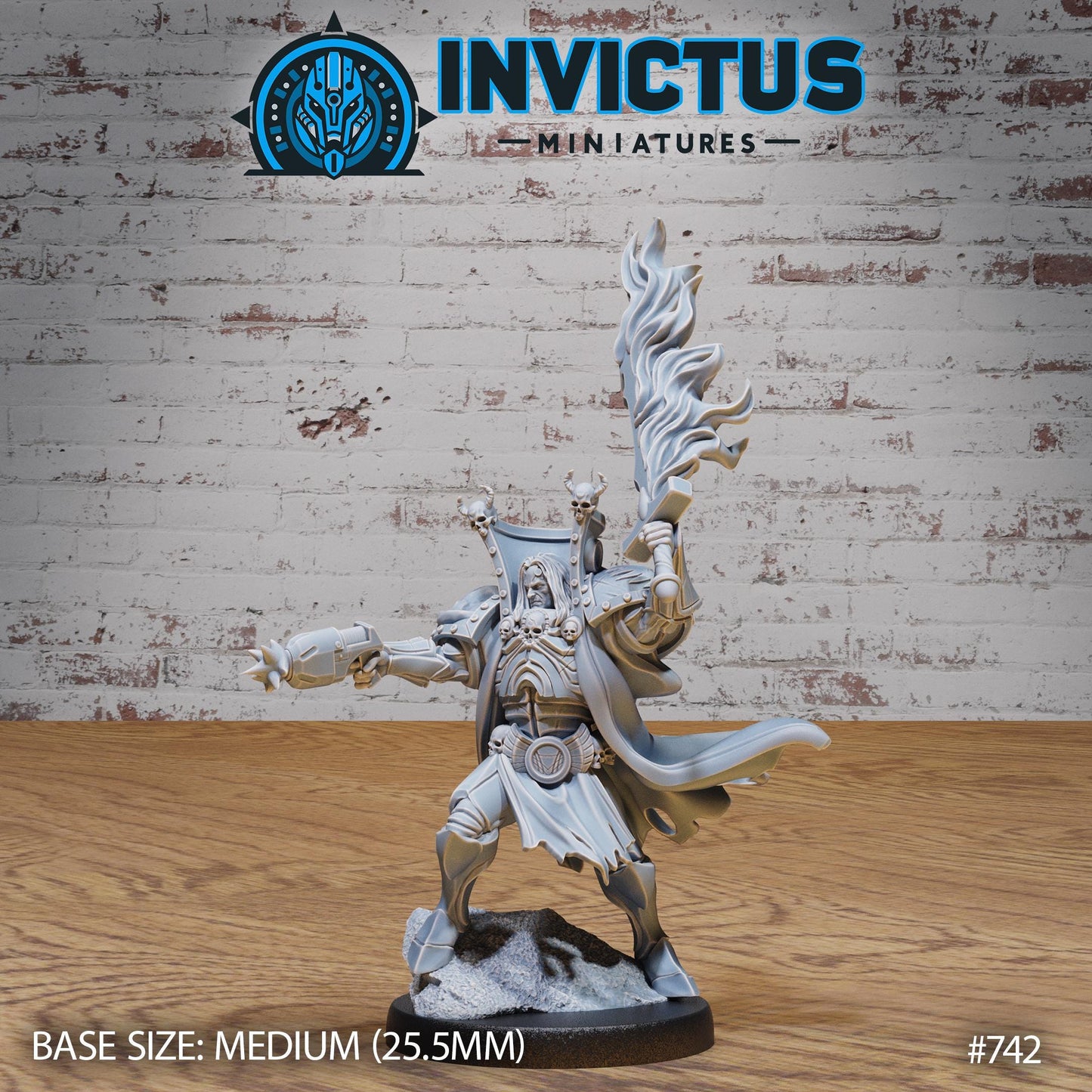 Dark Army General (3 Variants Available) - Invictus Miniatures