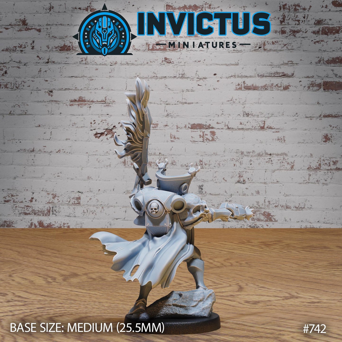 Dark Army General (3 Variants Available) - Invictus Miniatures