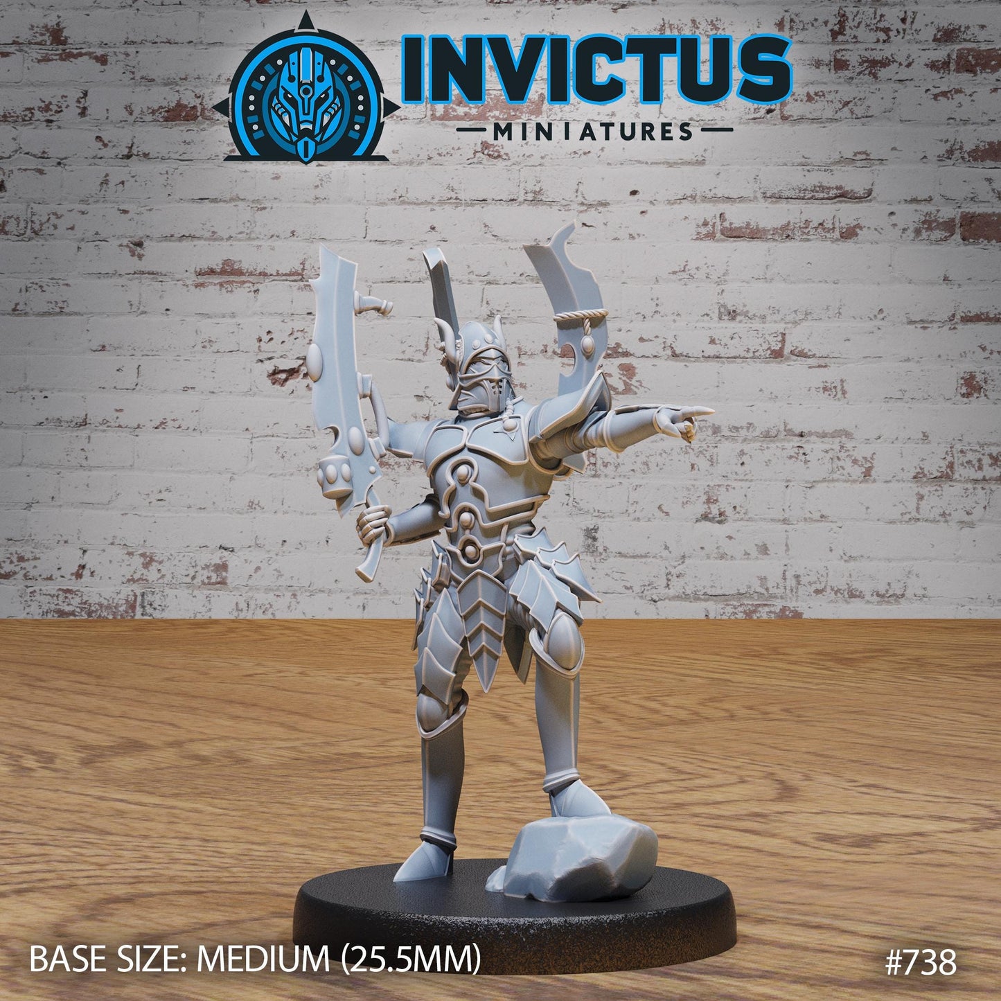 Assault Knights (3 Variants Available) - Invictus Miniatures