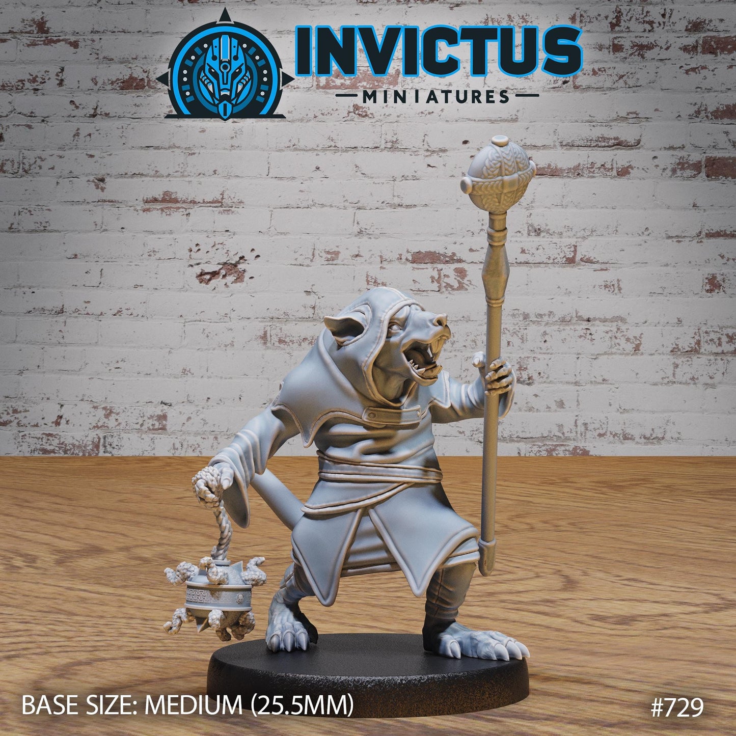 Dark Rats Clan, Set 3 (4 Variants Available) - Invictus Miniatures