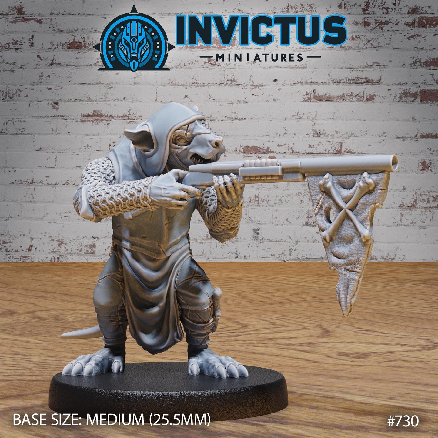 Dark Rats Clan, Set 3 (4 Variants Available) - Invictus Miniatures