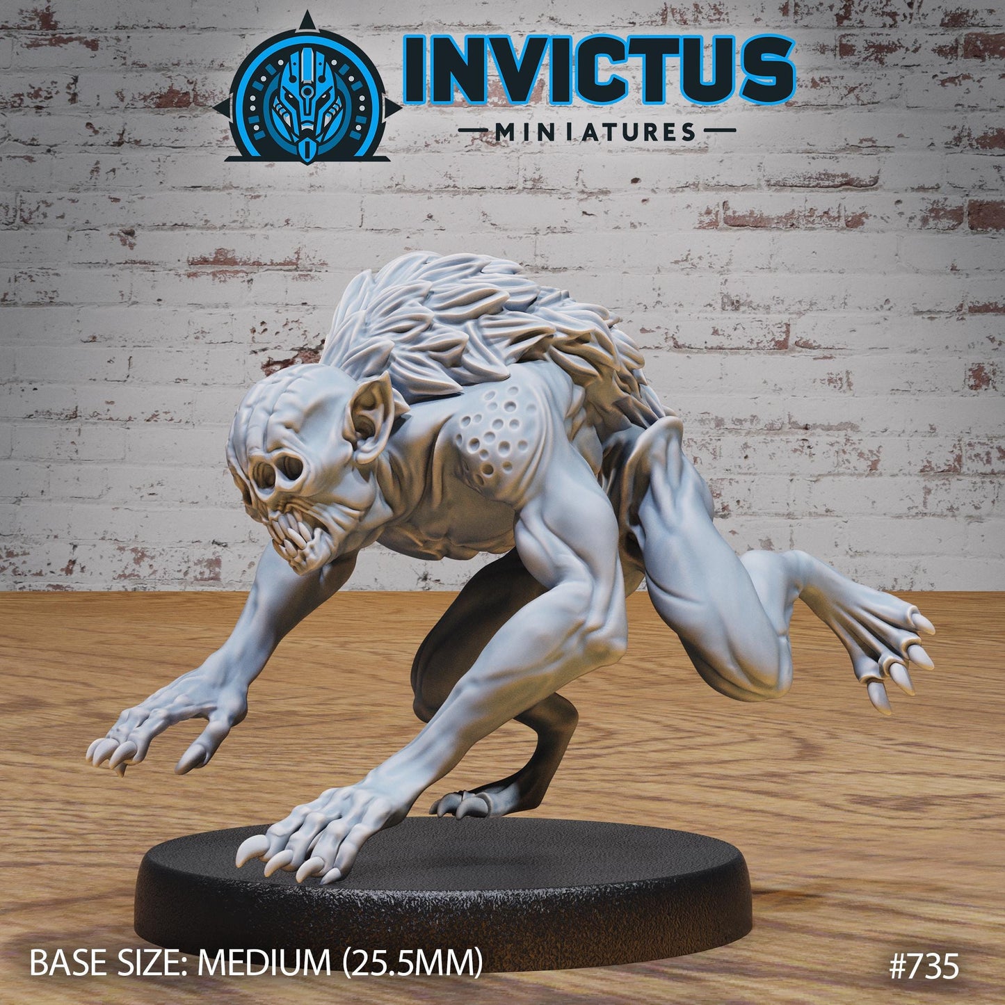 Space Ghul (3 Variants Available) - Invictus Miniatures