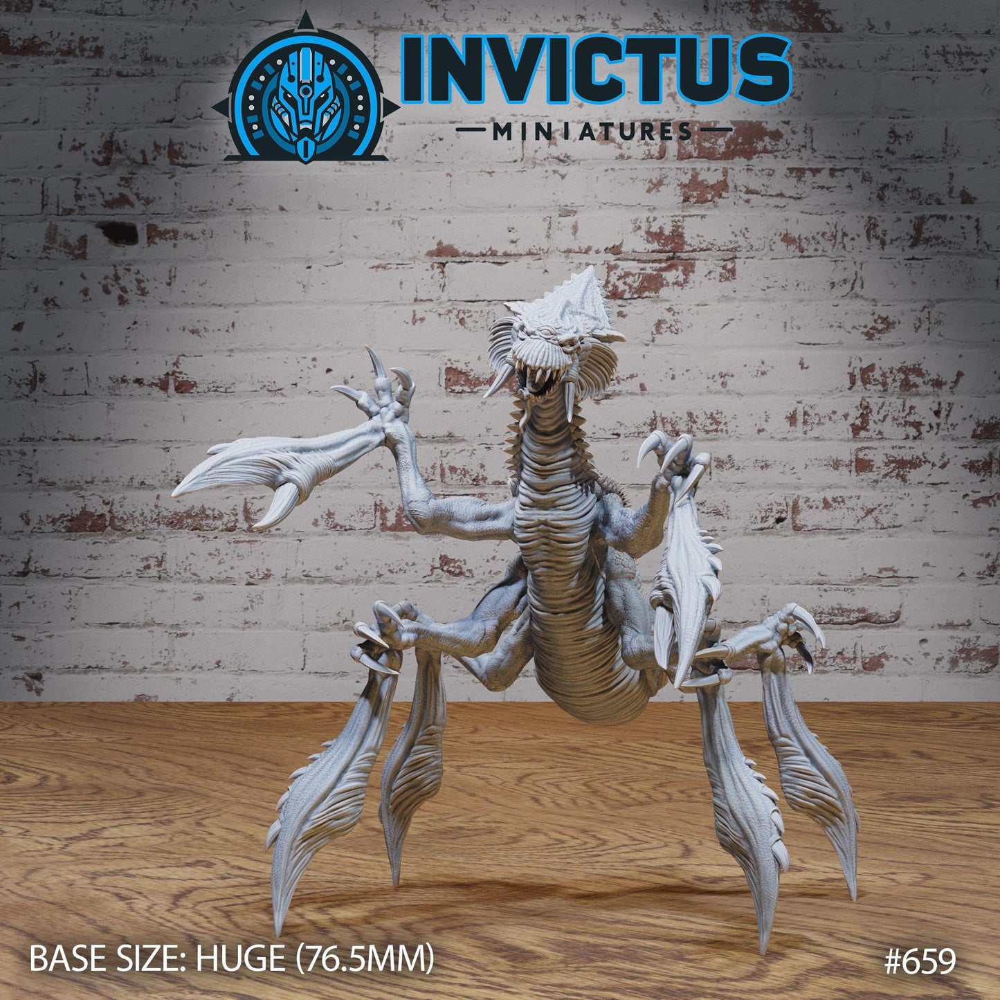Spike Leg Alien (3 Variants Available) - Invictus Miniatures