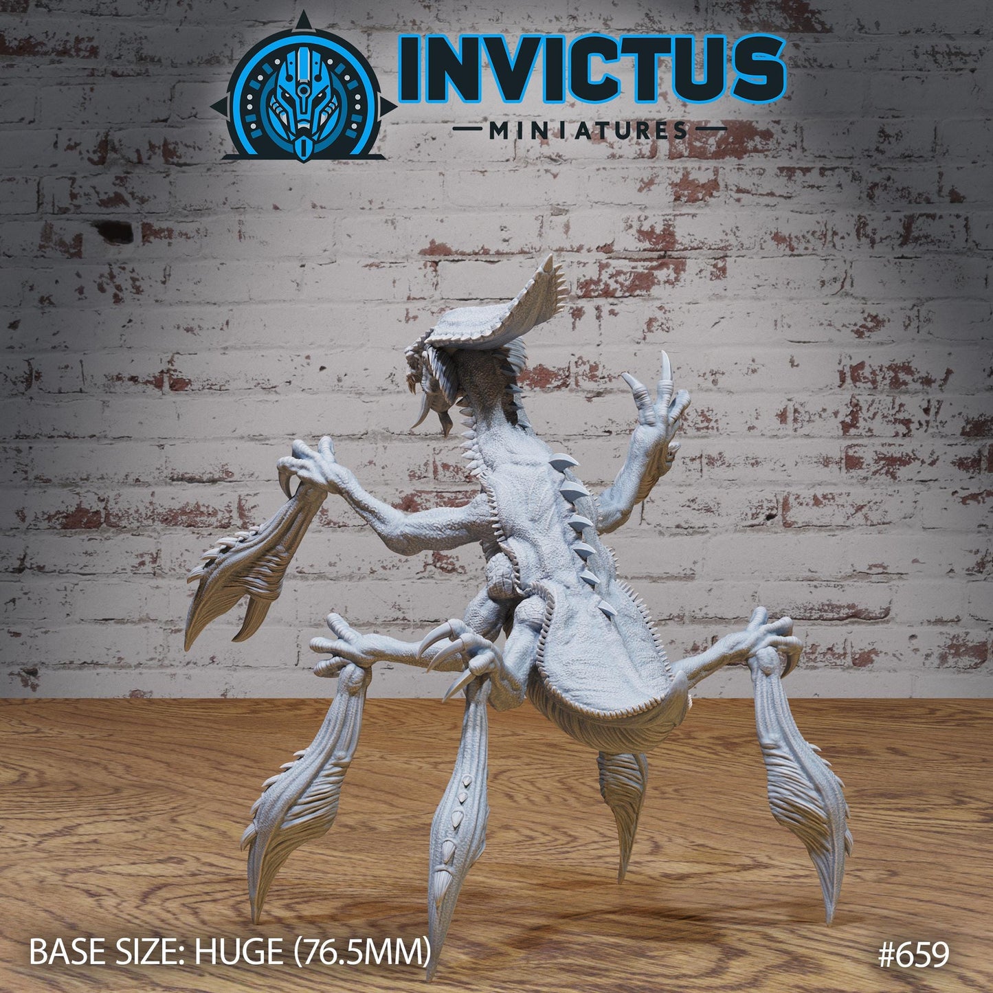Spike Leg Alien (3 Variants Available) - Invictus Miniatures