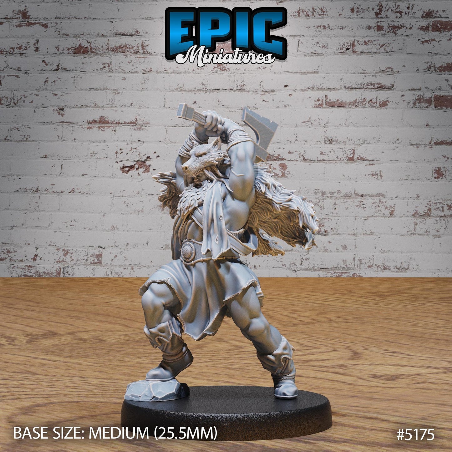 Viking Berserker (3 Variants Available) - Epic Miniatures