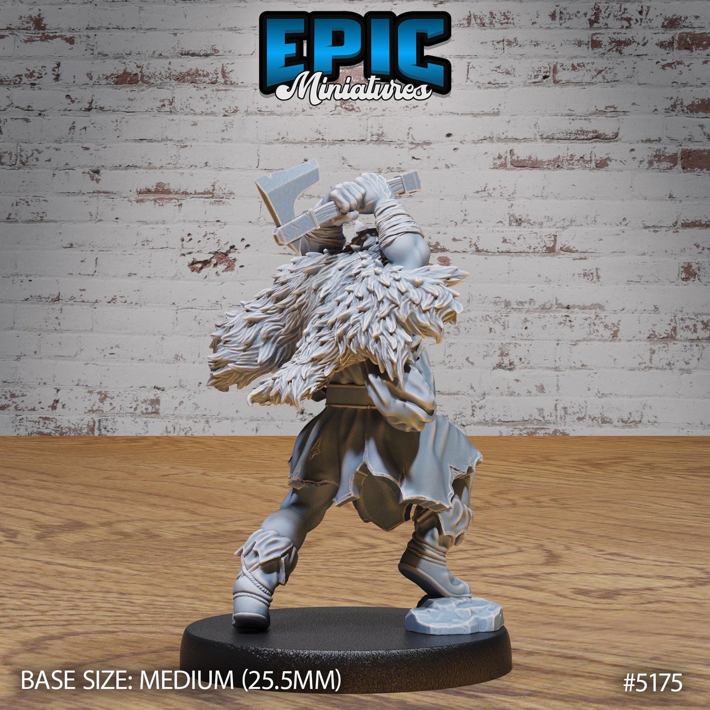 Viking Berserker (3 Variants Available) - Epic Miniatures