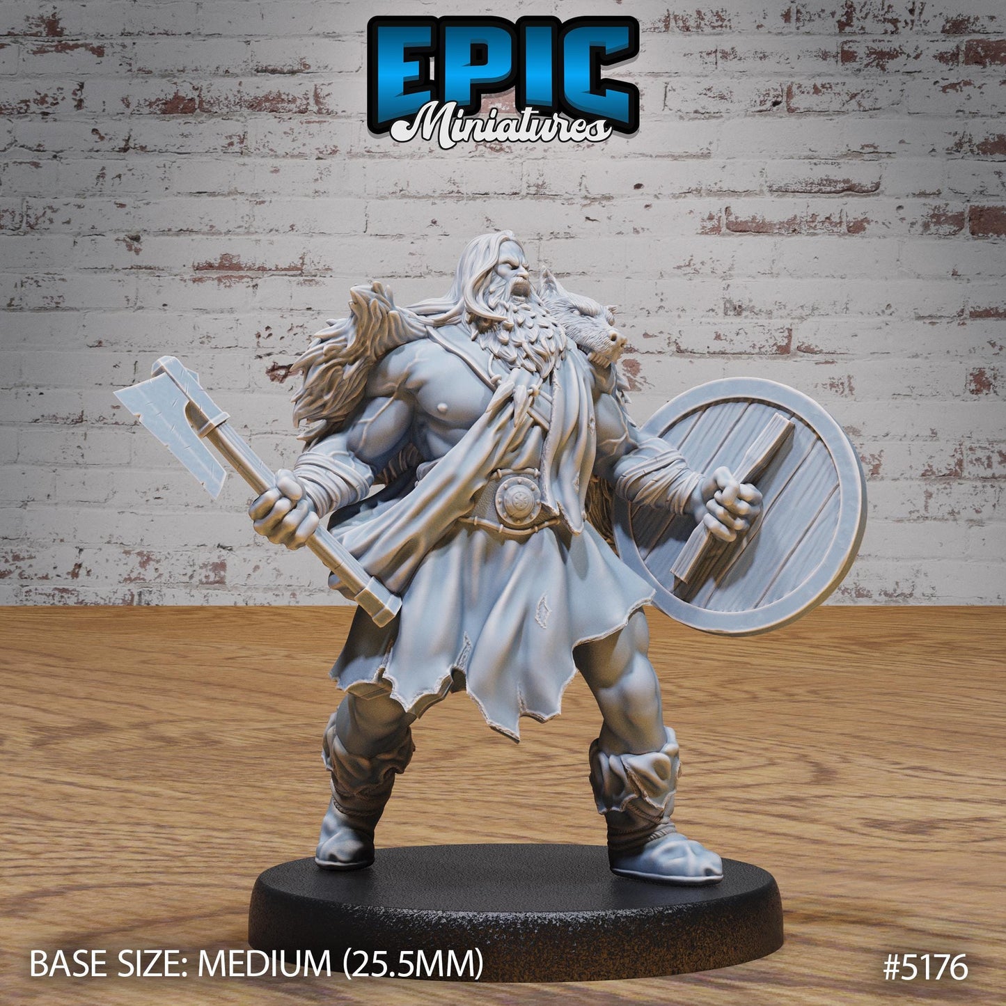 Viking Berserker (3 Variants Available) - Epic Miniatures
