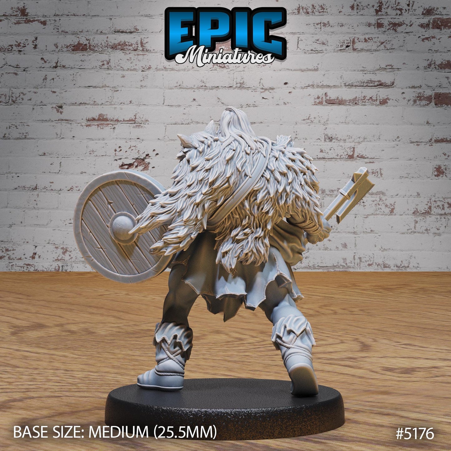 Viking Berserker (3 Variants Available) - Epic Miniatures