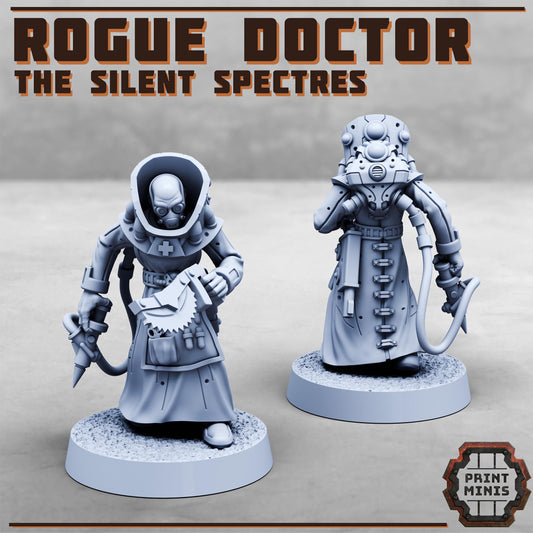 Rogue Doctor, Silent Spectres - Print Minis