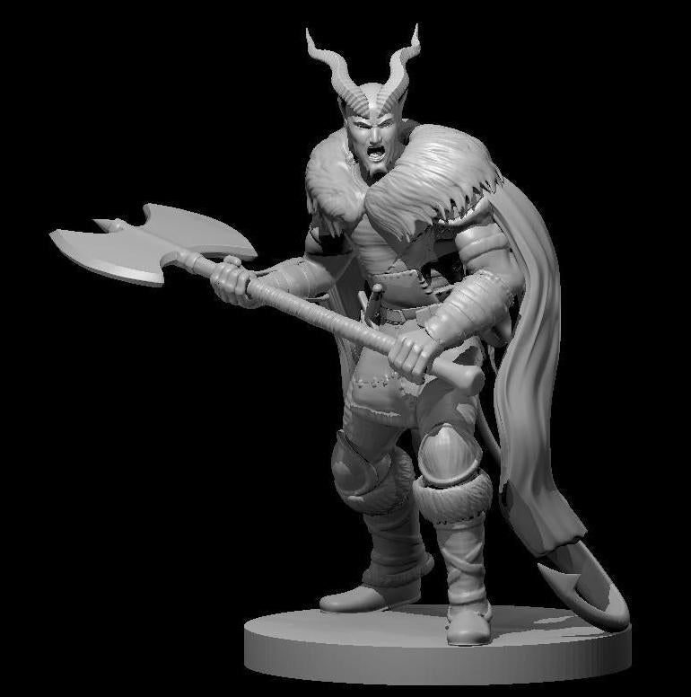 Tiefling Barbarians (4 Variants Available) - MZ4250