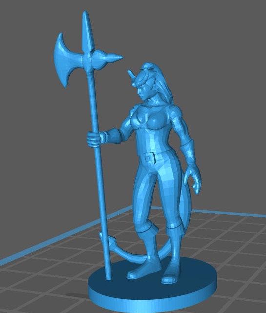 Tiefling Barbarians (4 Variants Available) - MZ4250