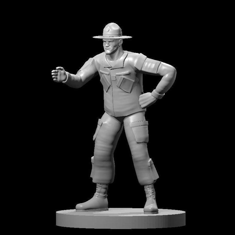 Army Drill Soldier - MZ4250