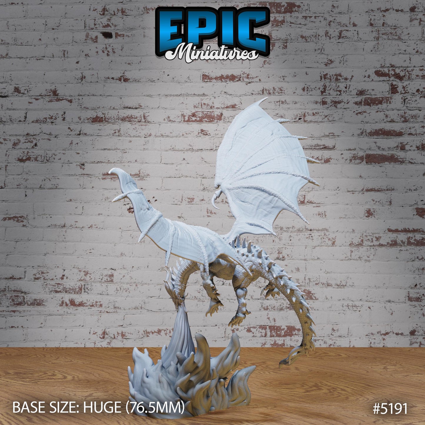 Beowolf Dragons (3 Variants Available) - Epic Miniatures