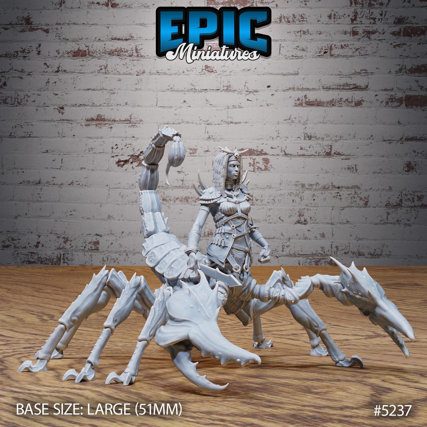Scorpion Centaur Lady (3 Variants Available) - Epic Miniatures