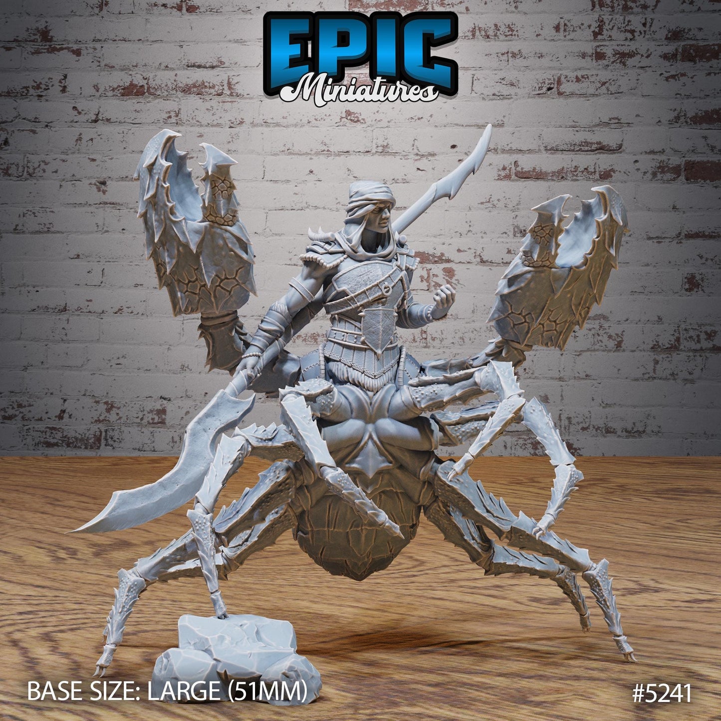 Scorpion Centaur Warrior (3 Variants Available) - Epic Miniatures