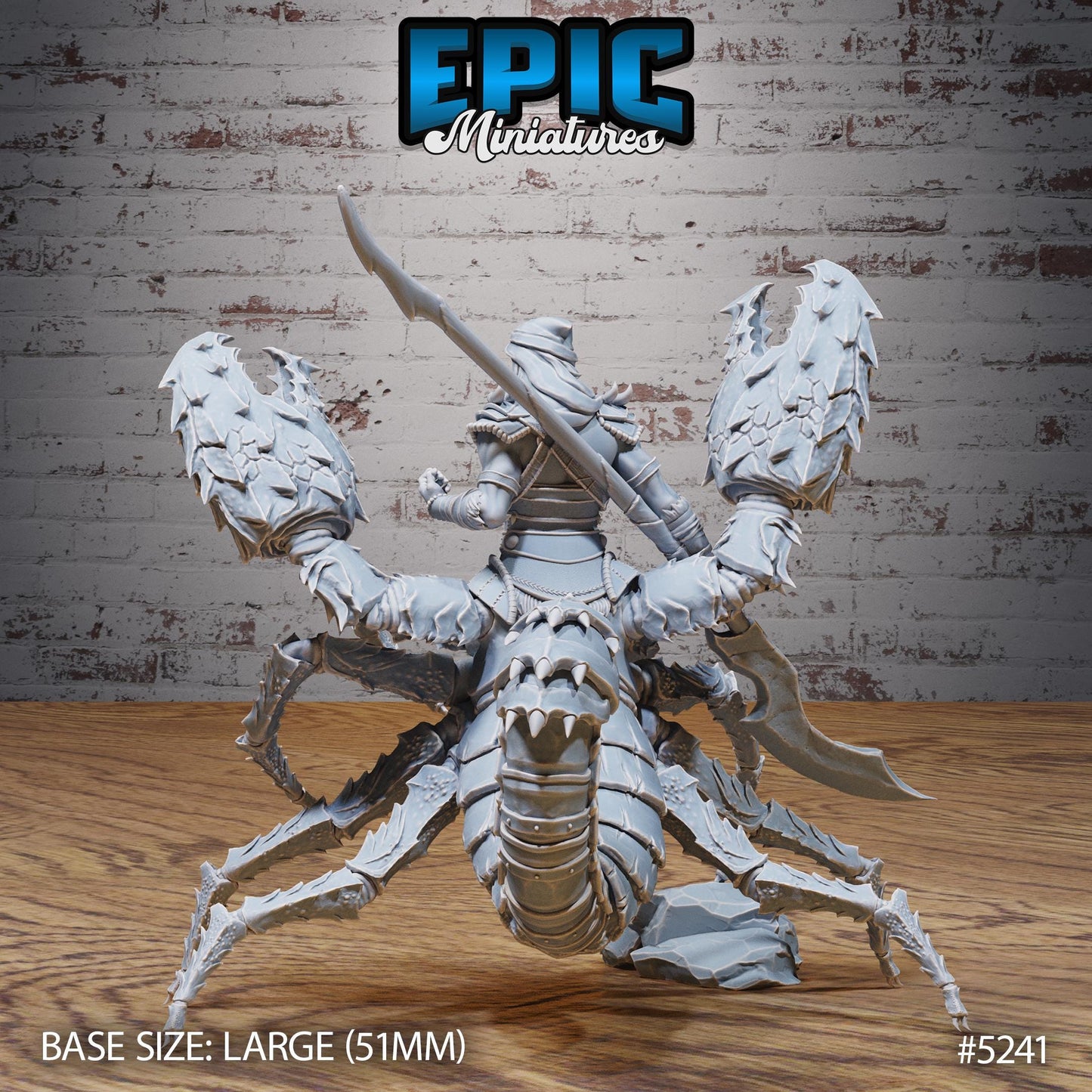 Scorpion Centaur Warrior (3 Variants Available) - Epic Miniatures
