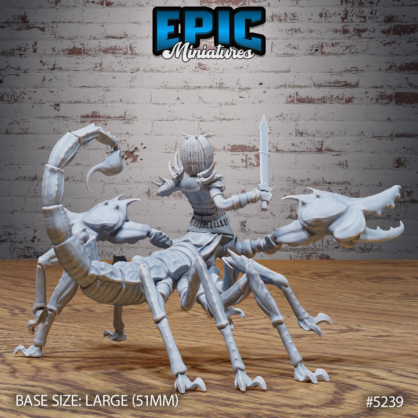 Scorpion Centaur Lady (3 Variants Available) - Epic Miniatures