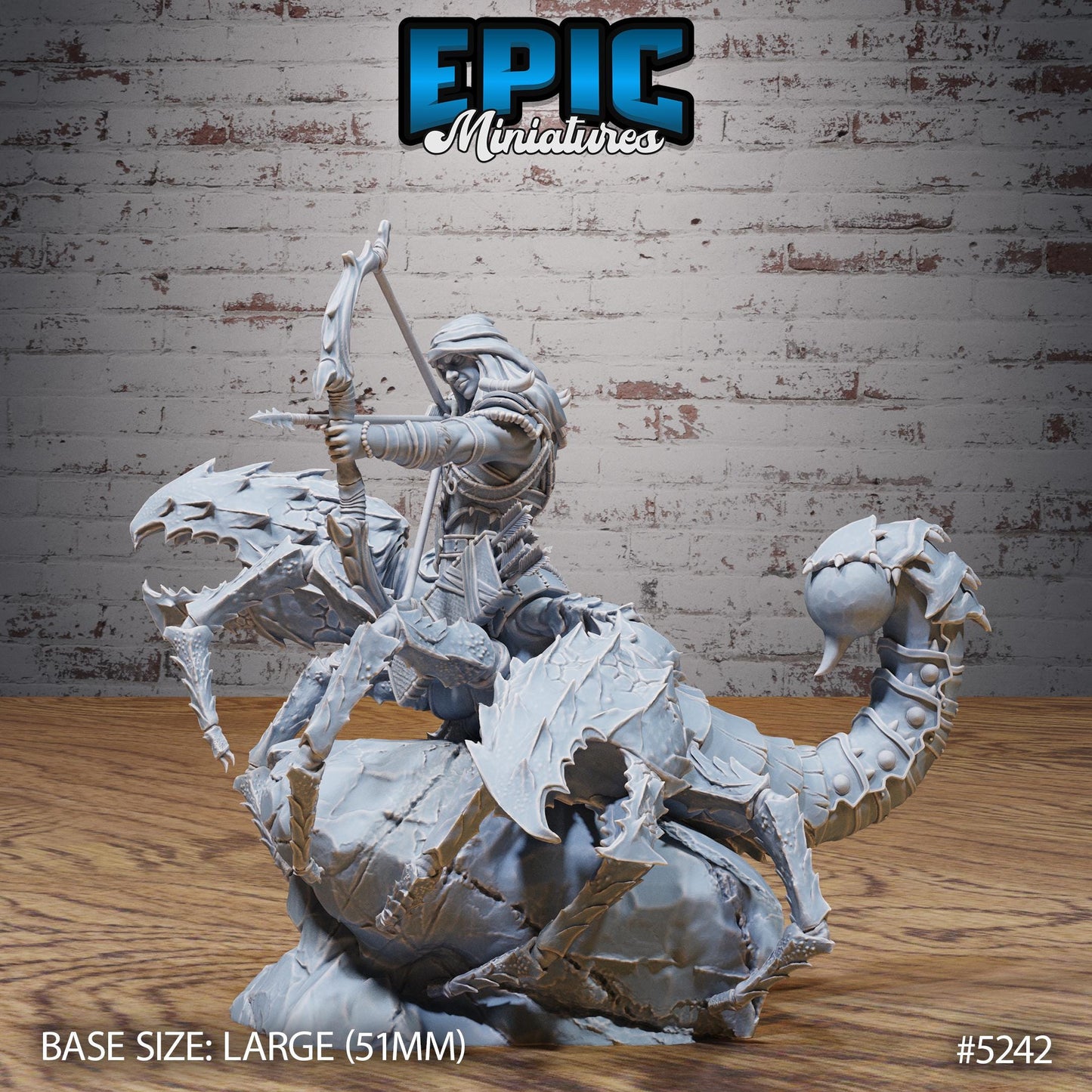 Scorpion Centaur Warrior (3 Variants Available) - Epic Miniatures