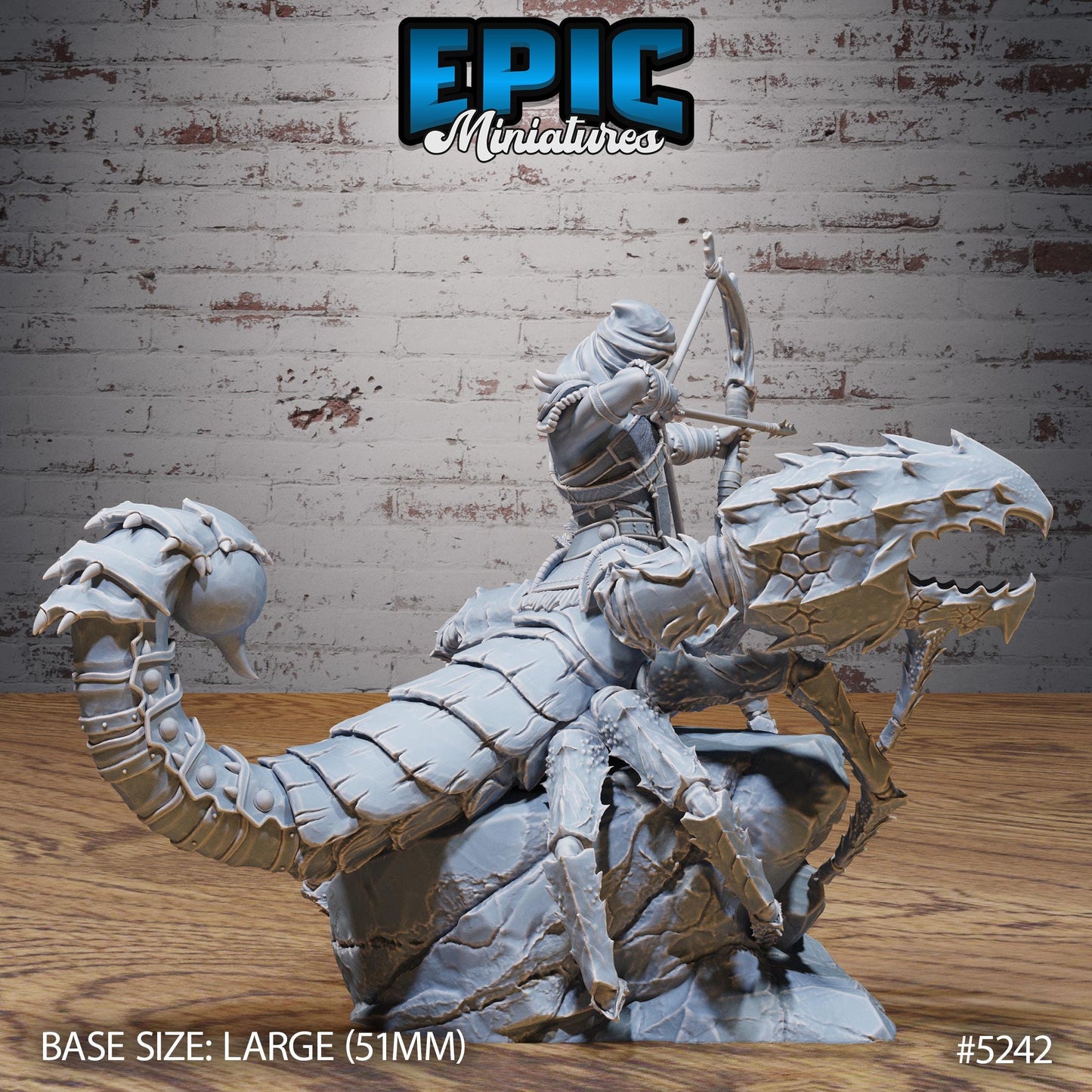 Scorpion Centaur Warrior (3 Variants Available) - Epic Miniatures