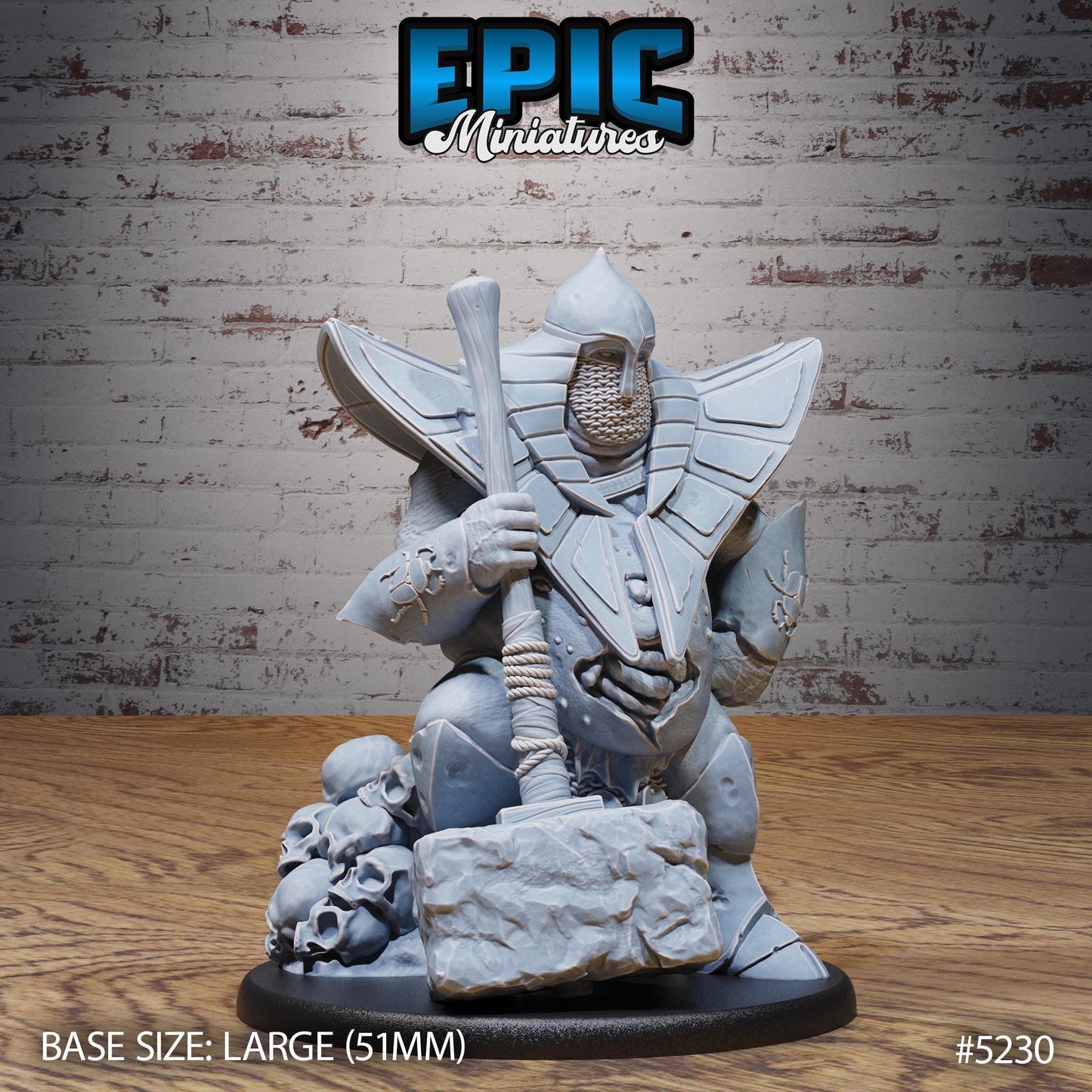Vizier's Abomination - Chain Mask (3 Variants Available) - Epic Miniatures