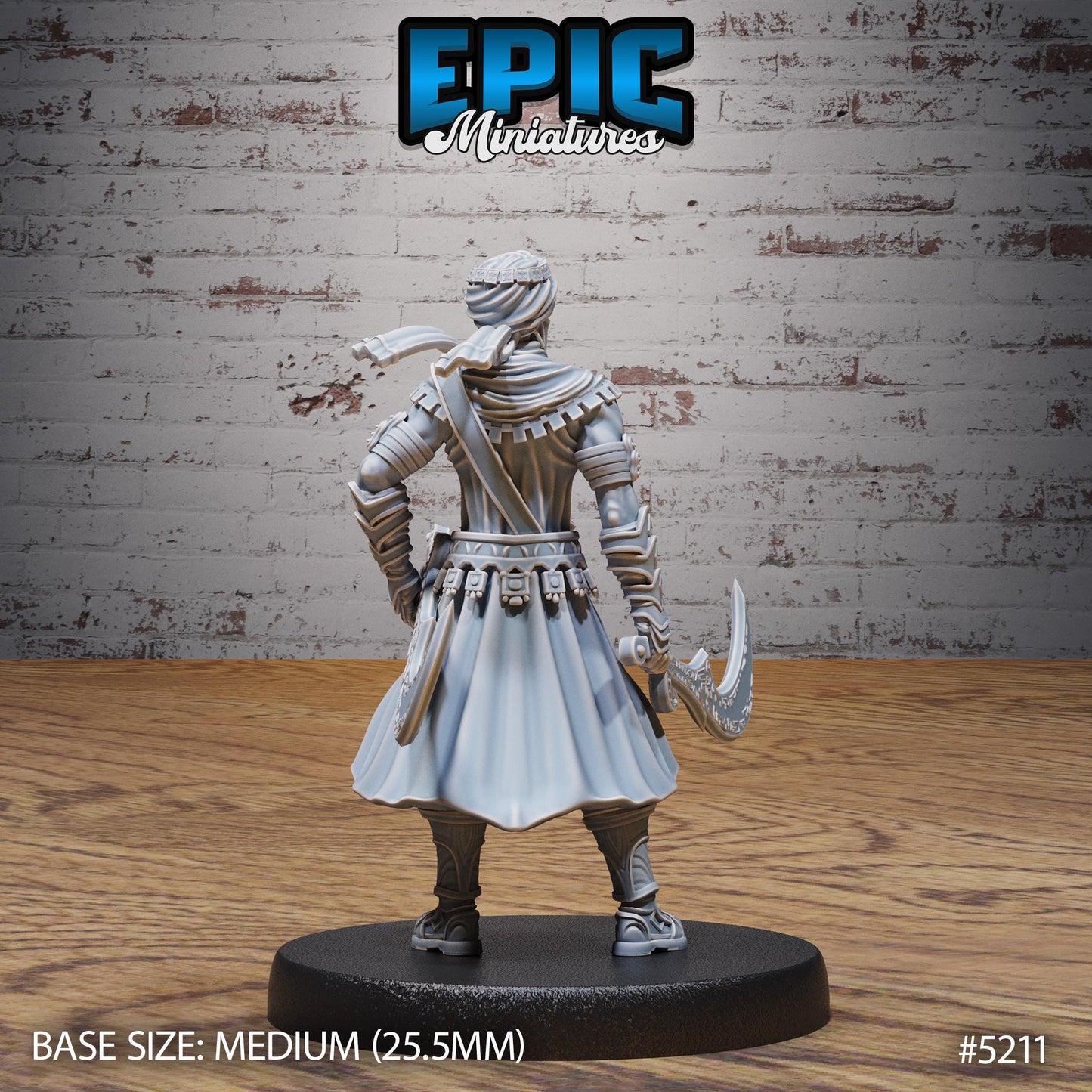 Assassin Prince (3 Variants Available) - Epic Miniatures