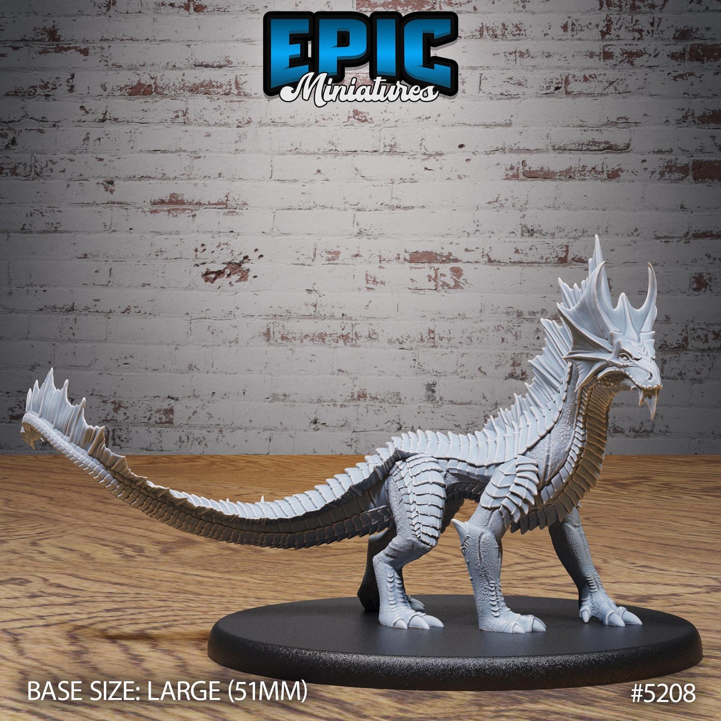 Brass Guard Drake (4 Variants Available) - Epic Miniatures