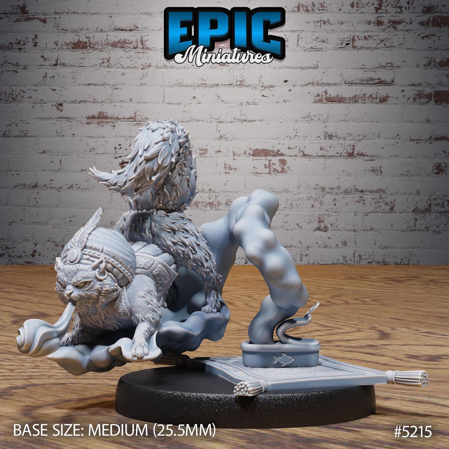 Cat Djinn (3 Variants Available) - Epic Miniatures