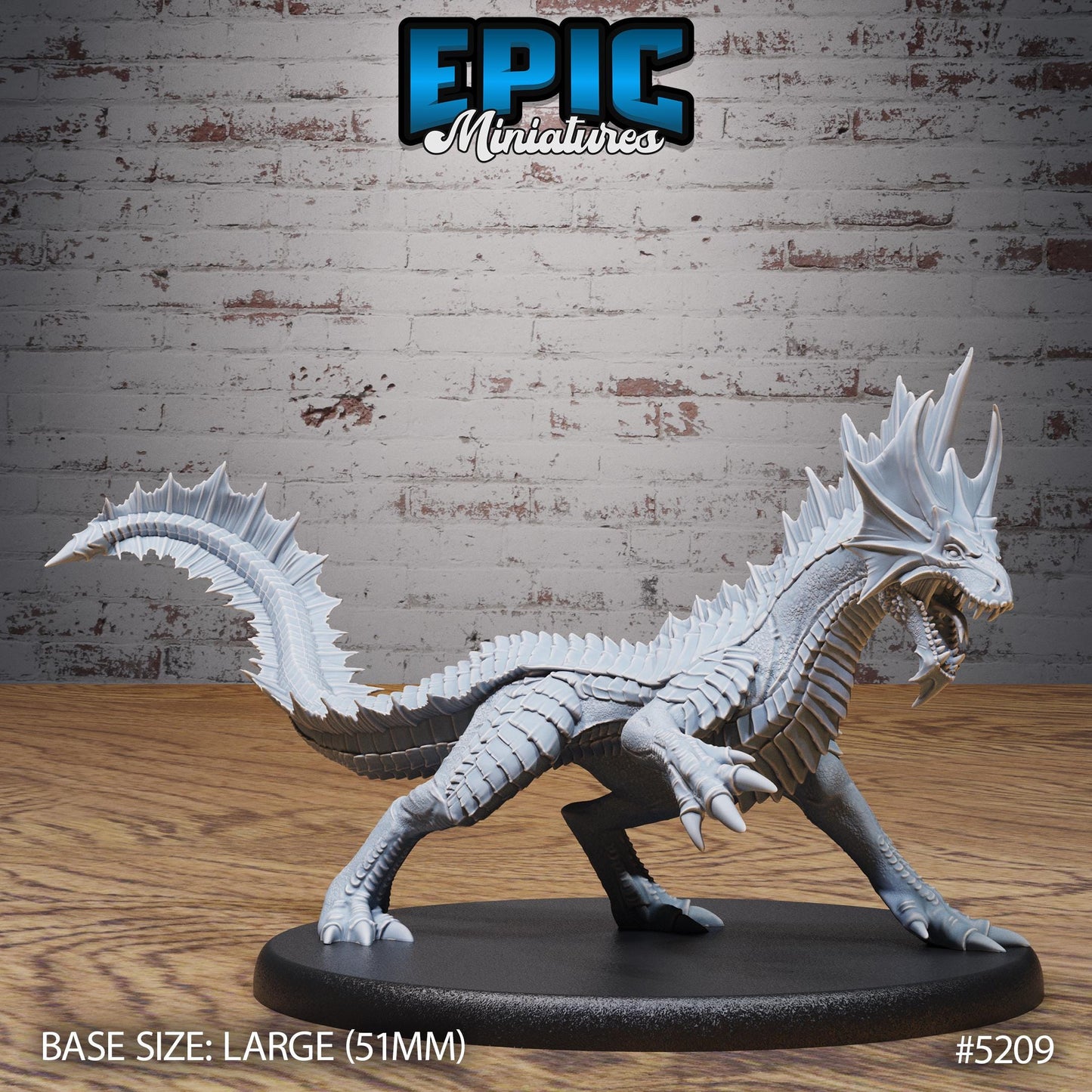 Brass Guard Drake (4 Variants Available) - Epic Miniatures