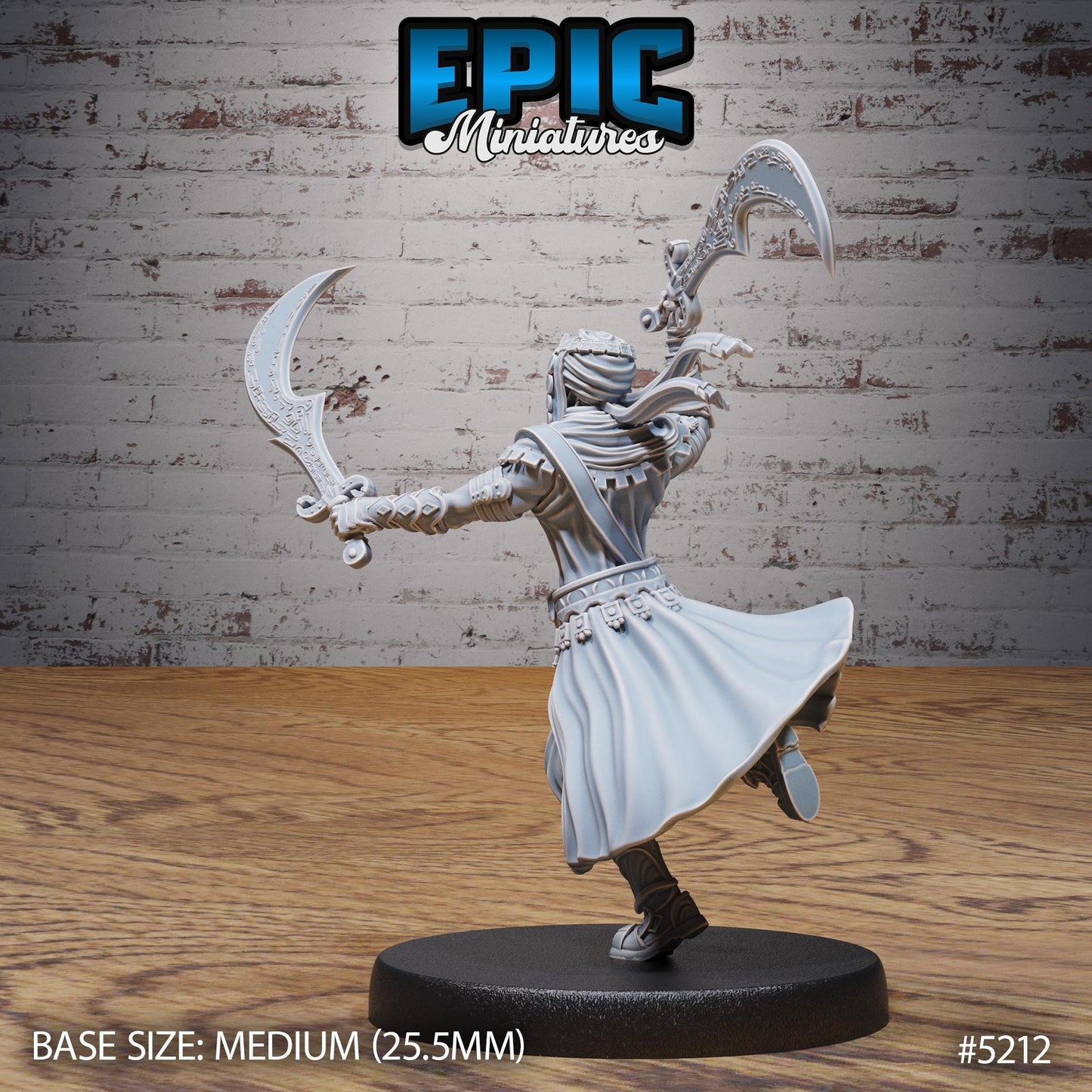 Assassin Prince (3 Variants Available) - Epic Miniatures