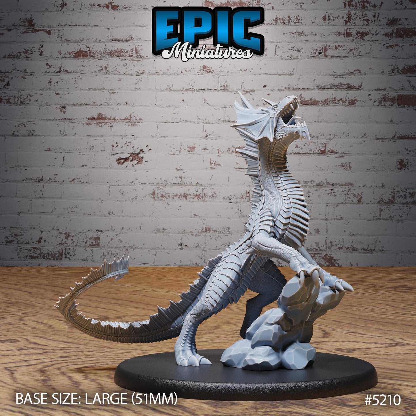 Brass Guard Drake (4 Variants Available) - Epic Miniatures