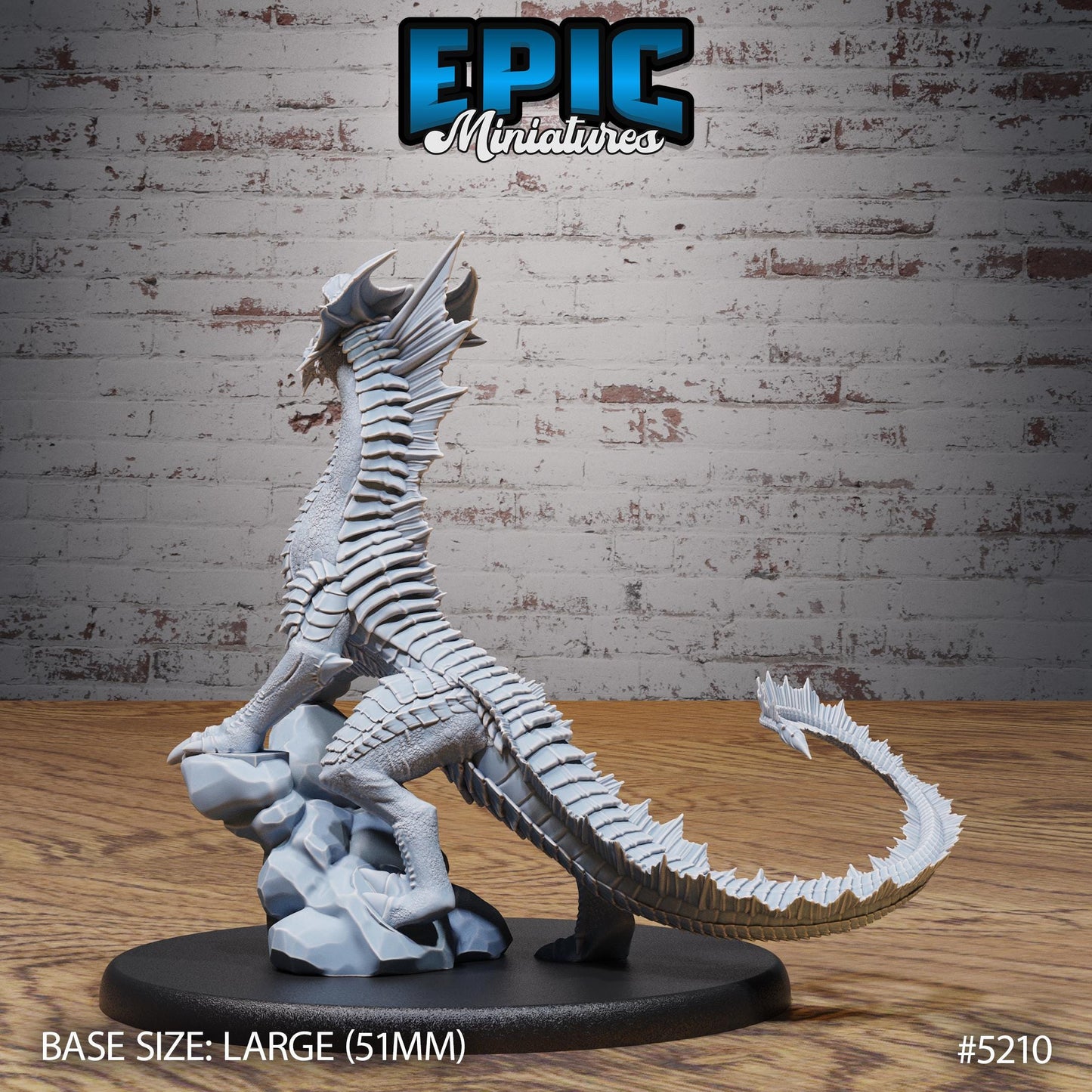 Brass Guard Drake (4 Variants Available) - Epic Miniatures