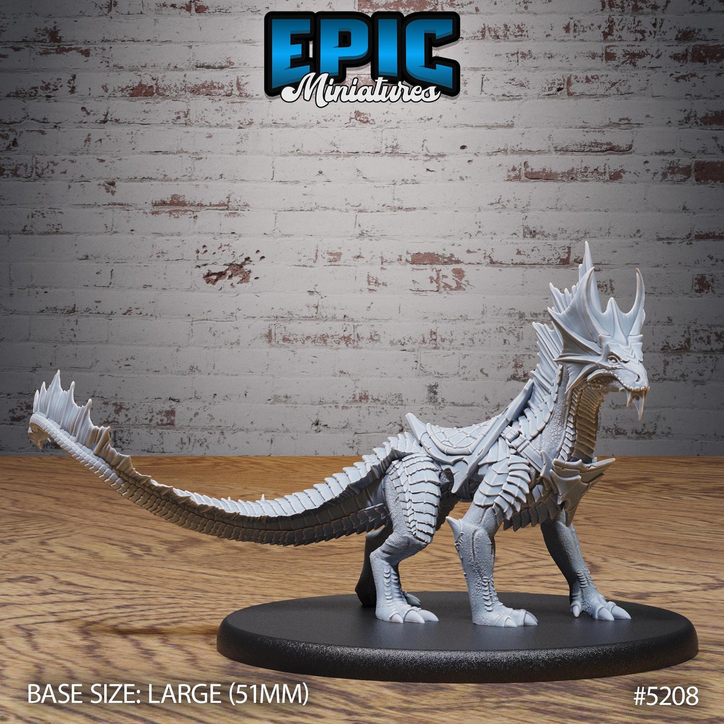 Brass Guard Drake (4 Variants Available) - Epic Miniatures