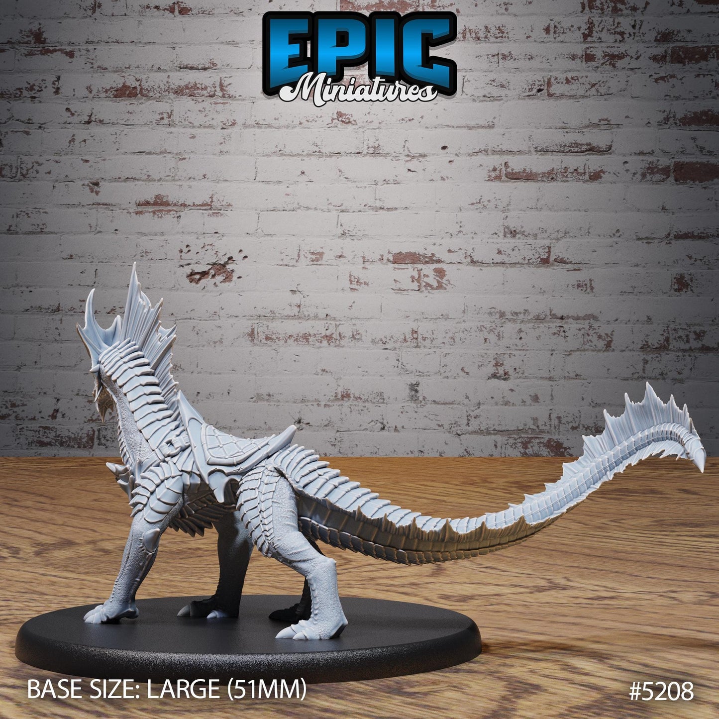 Brass Guard Drake (4 Variants Available) - Epic Miniatures