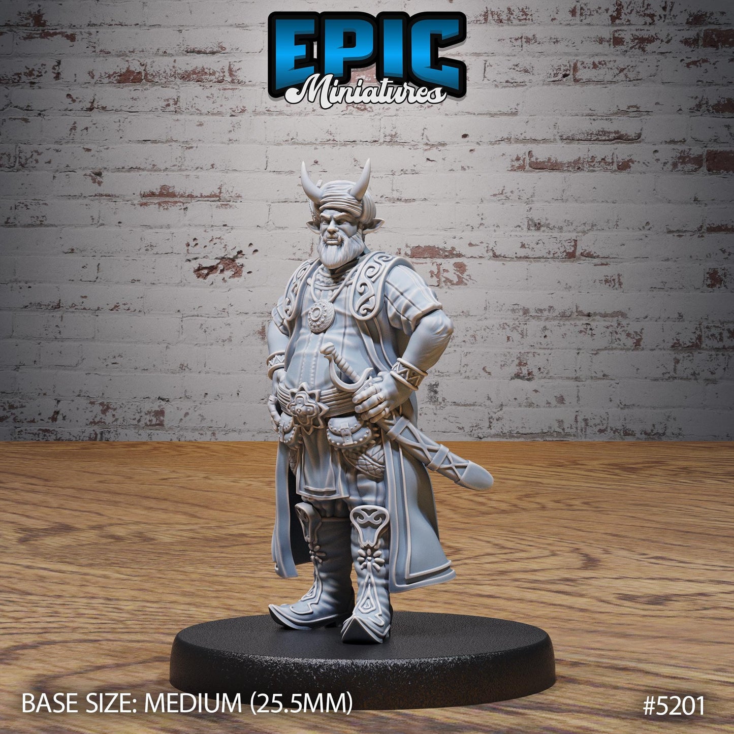 Tiefling Merchant (3 Variants Available) - Epic Miniatures