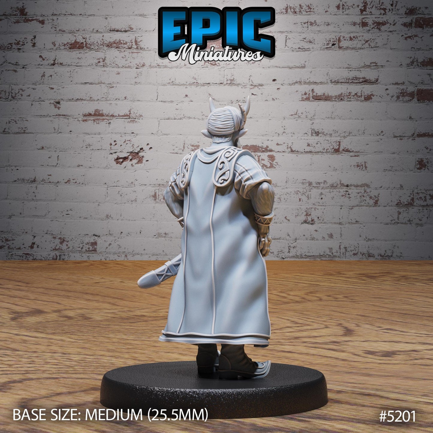 Tiefling Merchant (3 Variants Available) - Epic Miniatures
