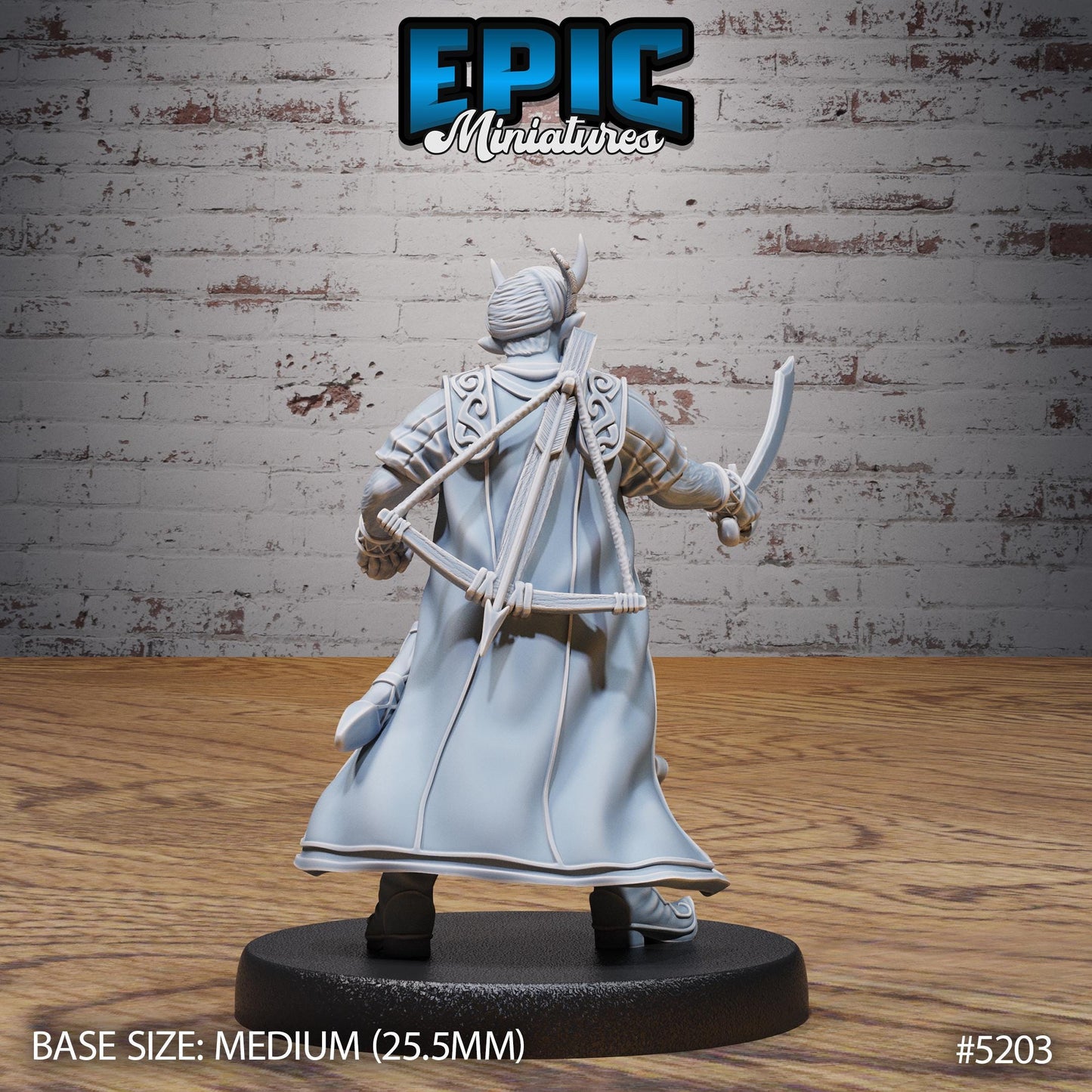 Tiefling Merchant (3 Variants Available) - Epic Miniatures