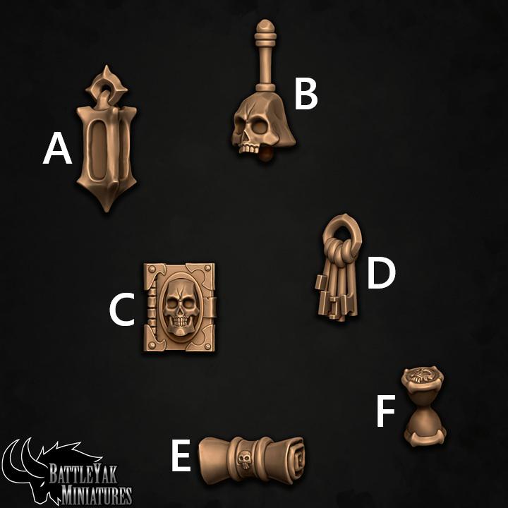Reaper Trinkets, Customisation Pack (6 Variants Available) - Battle Yak
