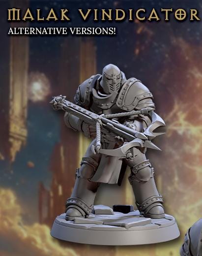 Malakim Vindicators, Crossbows (6 Variants Available) - Artisan Guild