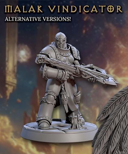 Malakim Vindicators, Crossbows (6 Variants Available) - Artisan Guild