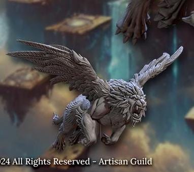 Malakim Winged Lions (4 Variants Available) - Artisan Guild