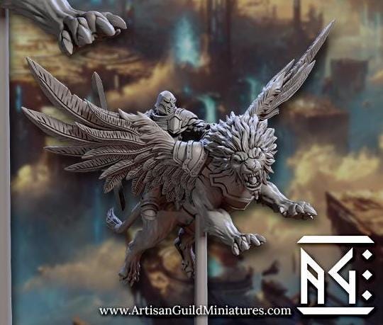 Malakim Lionriders (4 Variants Available) - Artisan Guild