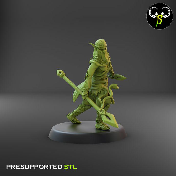 Dune Dancers - Lance, Squad 3 (3 Variants Available) - Clay Beast Creations