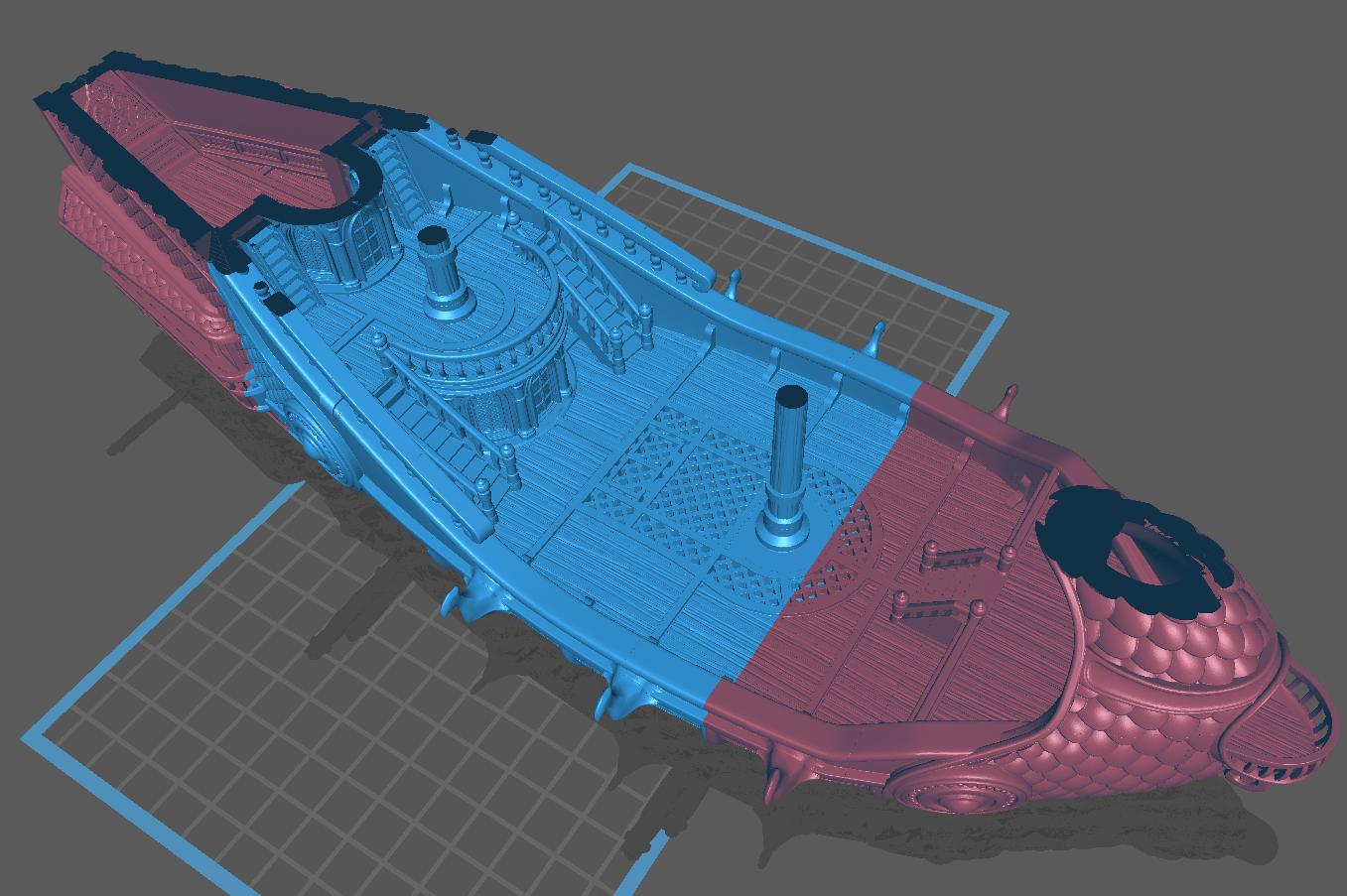 Elven Swan Ship - Epic Miniatures