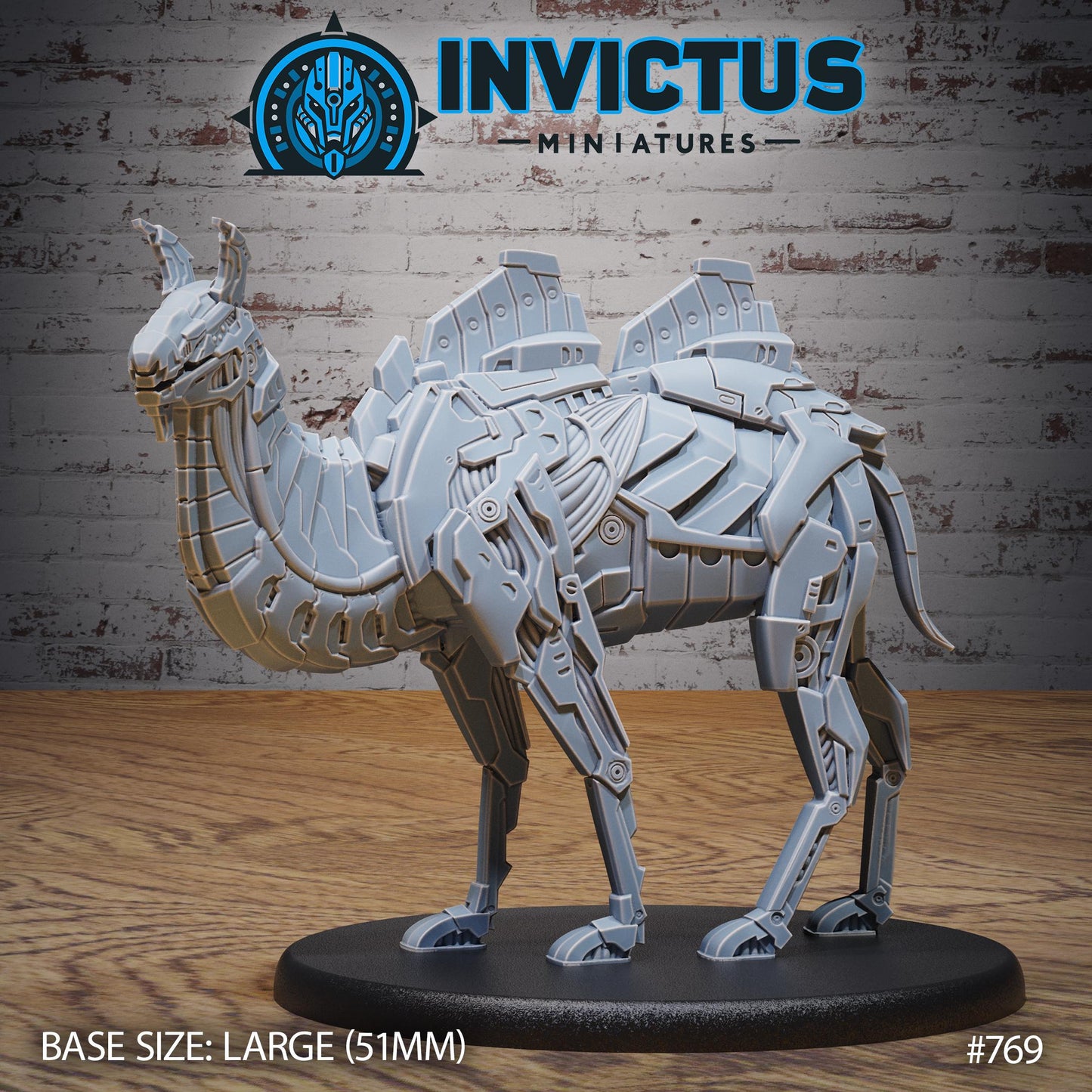 Mech Camel (3 Variants Available) - Invictus Miniatures