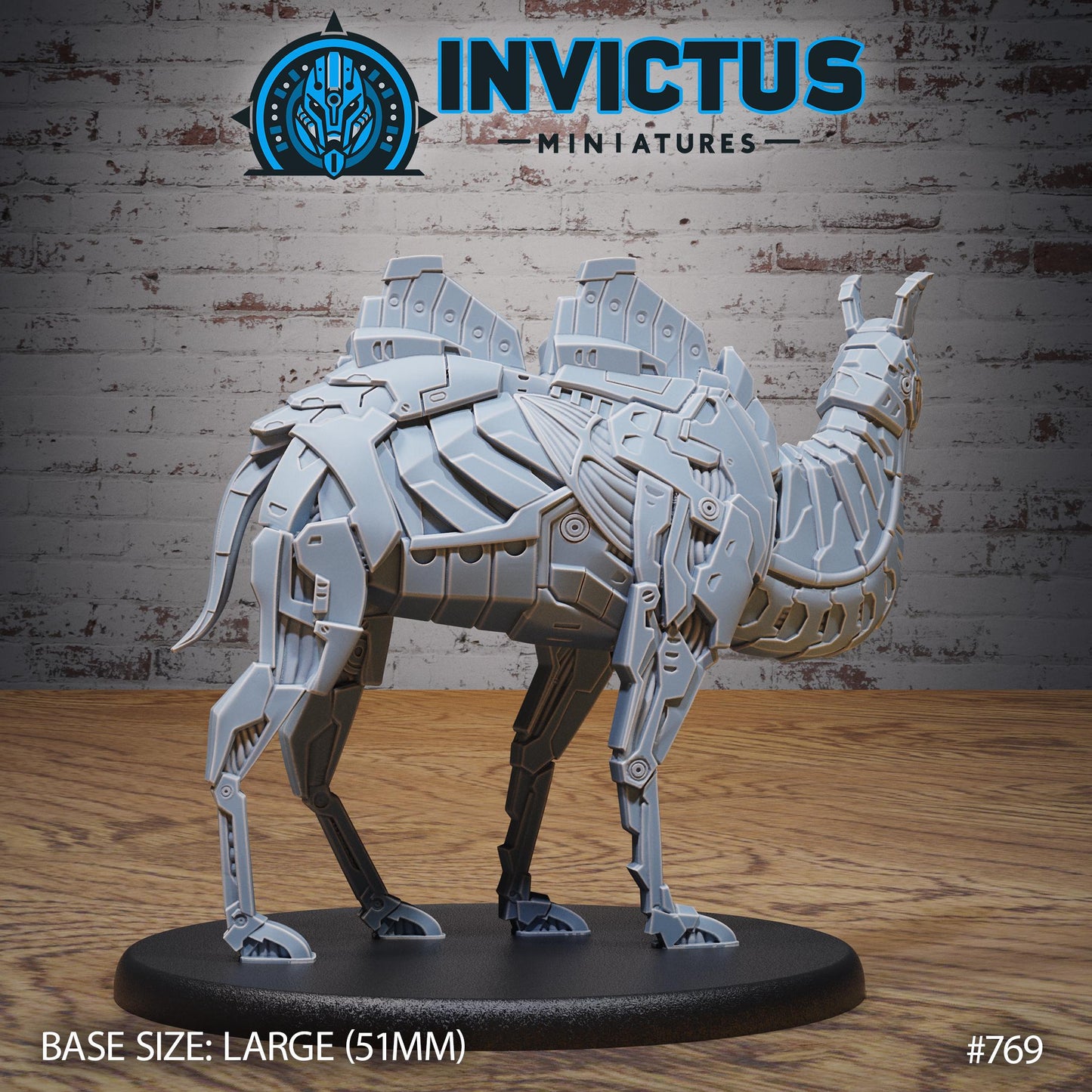Mech Camel (3 Variants Available) - Invictus Miniatures
