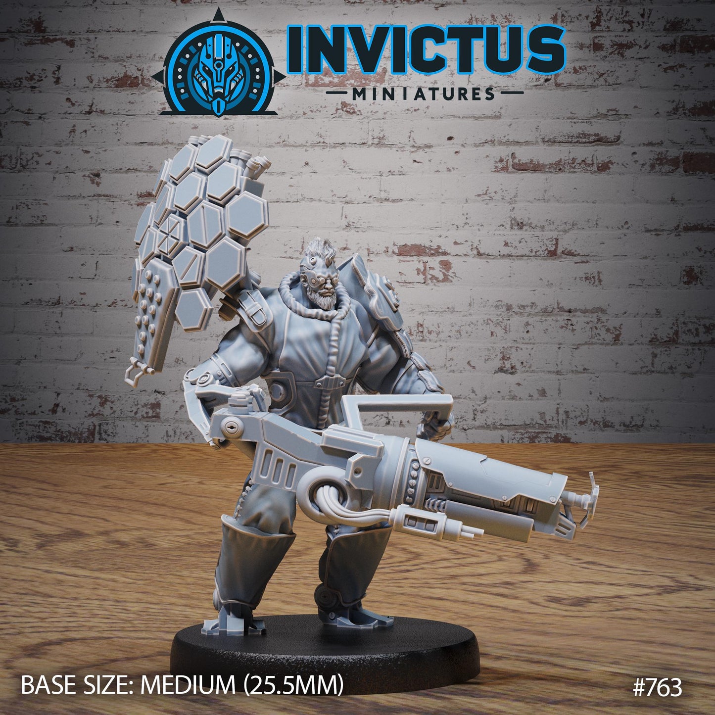 Battle Flamethrower (3 Variants Available) - Invictus Miniatures